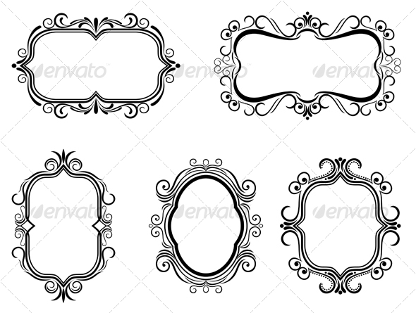 GraphicRiver Antique vintage frames 84382 GraphicRiver Antique vintage frames 84382