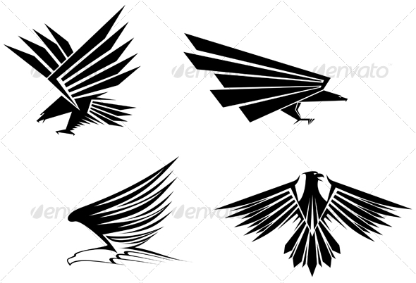 GraphicRiver Eagle symbols for design 84759 GraphicRiver Eagle symbols for design 84759