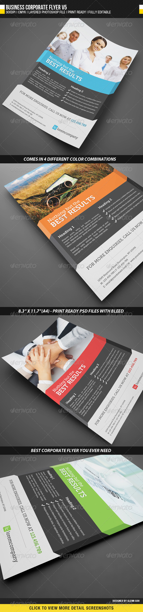 GraphicRiver Business Corporate Flyer V5 2291945 GraphicRiver Business Corporate Flyer V5 2291945