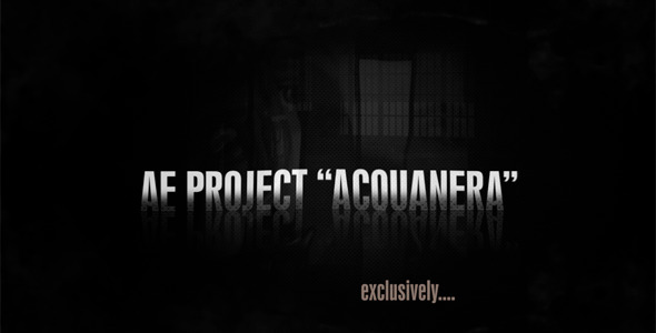 After Effects Project - VideoHive Acquanera 260314 After Effects Project - VideoHive Acquanera 260314