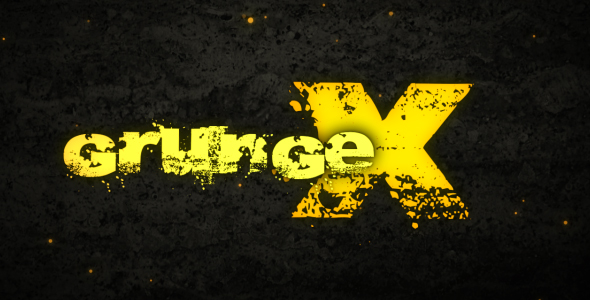 After Effects Project - VideoHive Grunge X 52343 After Effects Project - VideoHive Grunge X 52343