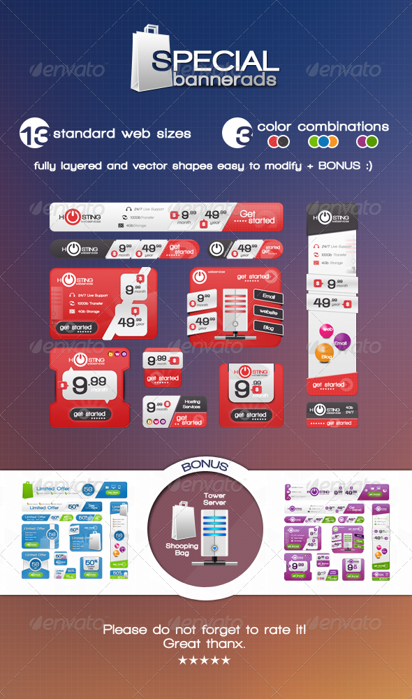 GraphicRiver Special Banner Ads 2316899 GraphicRiver Special Banner Ads 2316899