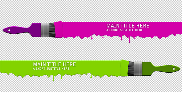 After Effects Project - VideoHive Brush Lower Third 266555 After Effects Project - VideoHive Brush Lower Third 266555