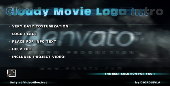After Effects Project - VideoHive Cloudy Movie Logo Intro 266679 After Effects Project - VideoHive Cloudy Movie Logo Intro 266679