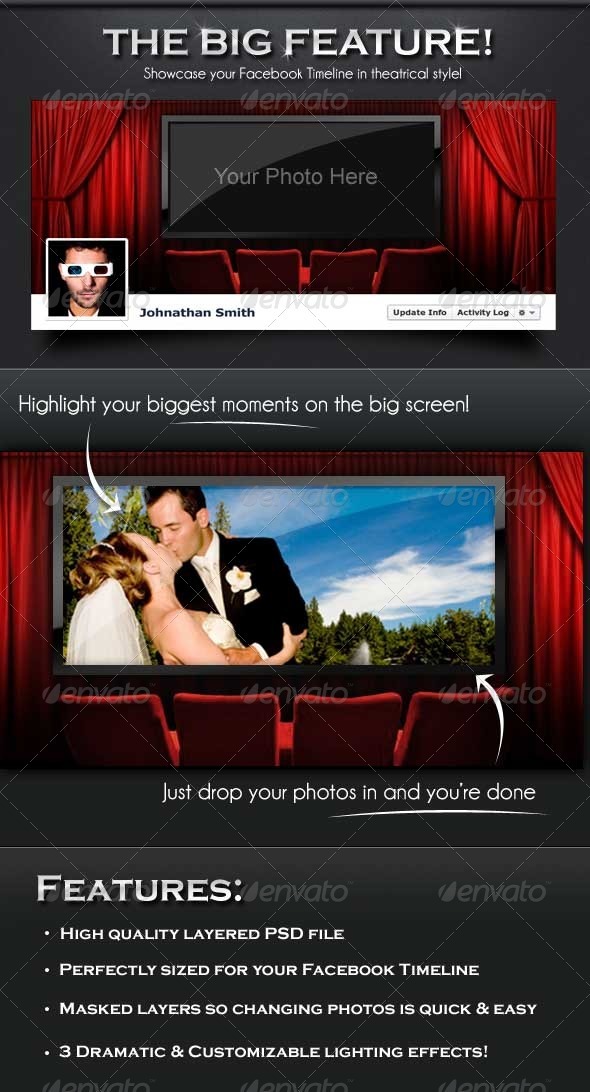 GraphicRiver The Big Feature Facebook Timeline Cover 2354310 GraphicRiver The Big Feature Facebook Timeline Cover 2354310