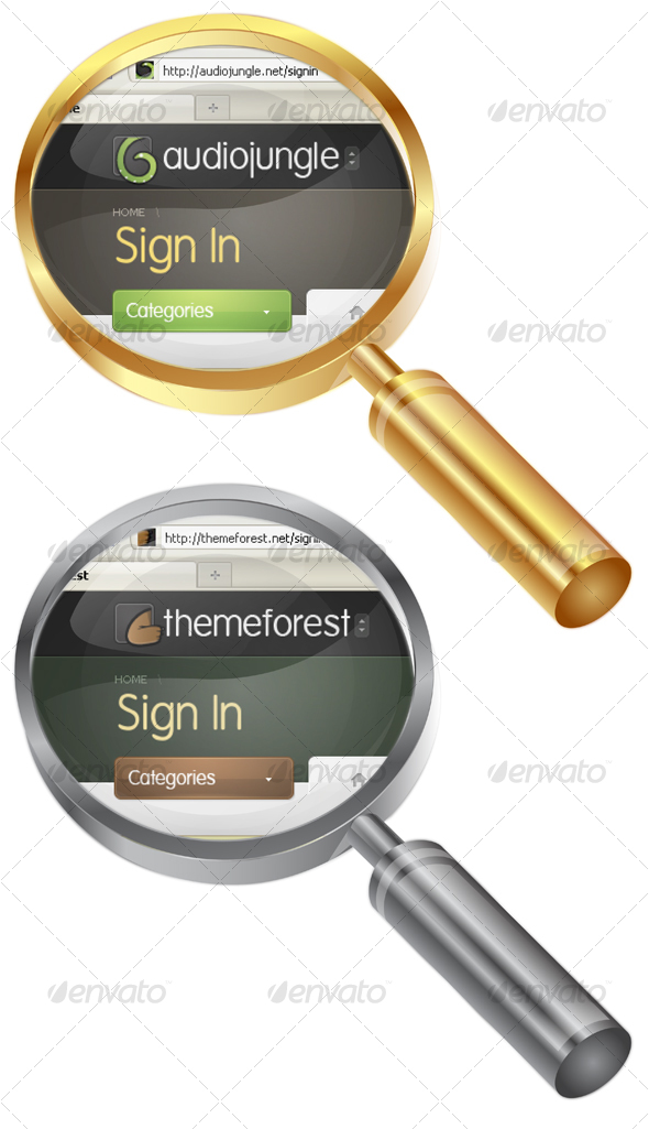 GraphicRiver Magnifying Lens 87720 GraphicRiver Magnifying Lens 87720