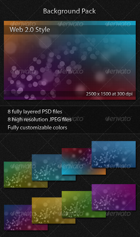 GraphicRiver Background Pack WEB 2.0 Style 87806 GraphicRiver Background Pack WEB 2.0 Style 87806