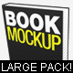 Book Mockup LARGE Pack Book Mockup LARGE Pack - GraphicRiver Item for Sale