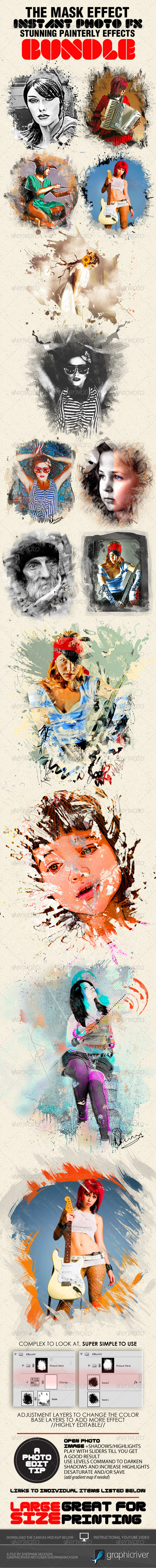 GraphicRiver Photo-Fx-Auto Mask Premium Bundle 1732374 GraphicRiver Photo-Fx-Auto Mask Premium Bundle 1732374