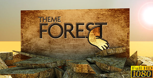 VideoHive 3D Stone Logo 2409804 VideoHive 3D Stone Logo 2409804