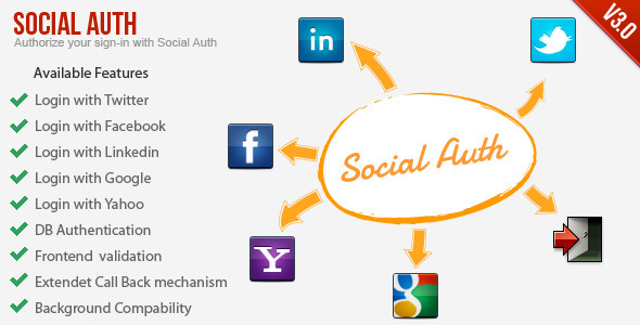 CodeCanyon SocialAuth-Facebook&Twitter&Linkedin&Google Login 1146263 CodeCanyon SocialAuth-Facebook&Twitter&Linkedin&Google Login 1146263