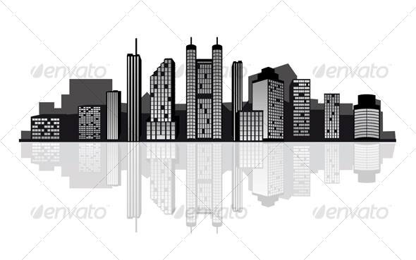 GraphicRiver Modern Cityscape for Design 89154 GraphicRiver Modern Cityscape for Design 89154