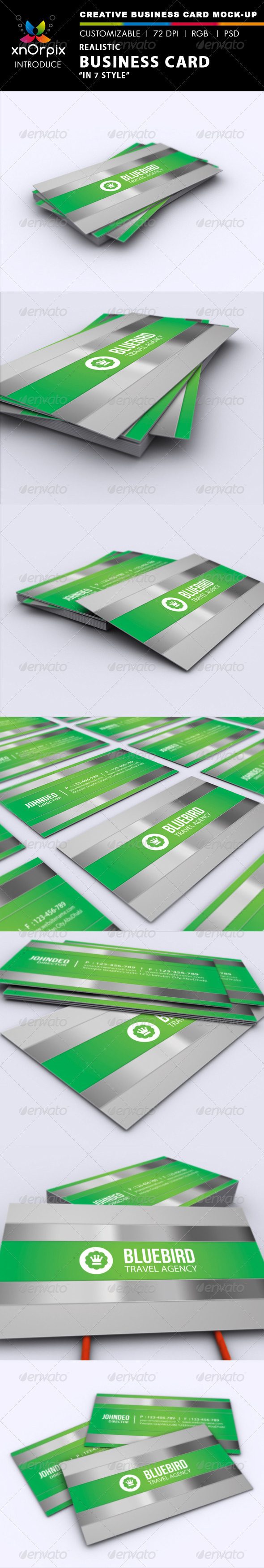 GraphicRiver Realistic Business Card Mock-up 2452233 GraphicRiver Realistic Business Card Mock-up 2452233