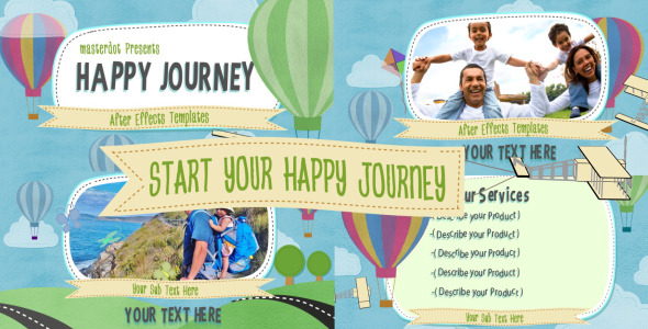 VideoHive Happy Journey 2475184 VideoHive Happy Journey 2475184