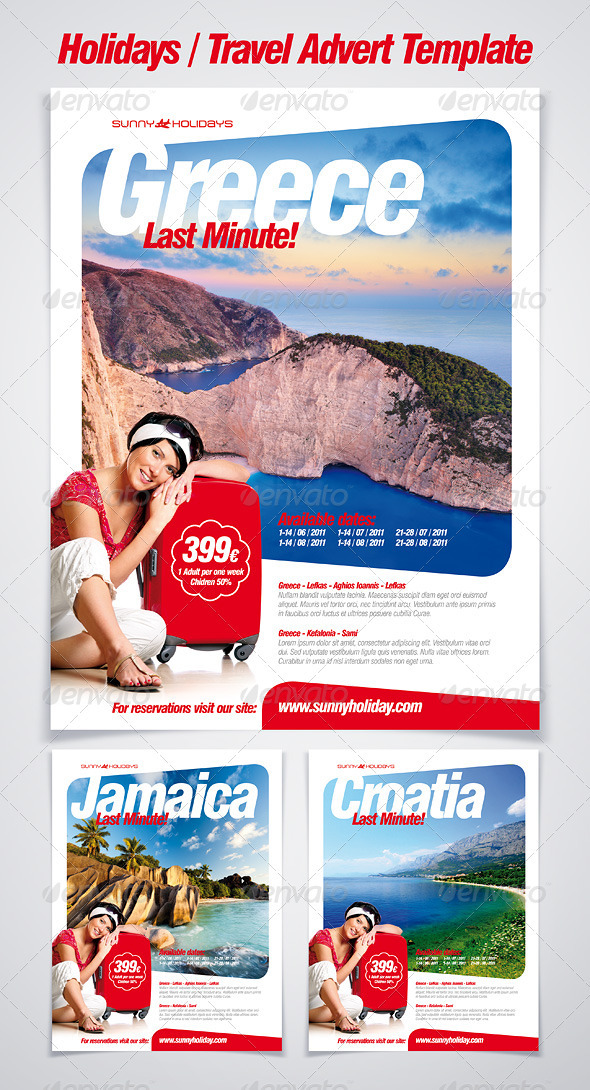 GraphicRiver Holidays & Travel Advert Poster 278871 GraphicRiver Holidays & Travel Advert Poster 278871