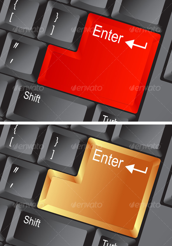 GraphicRiver keyboard enter 91625 GraphicRiver keyboard enter 91625