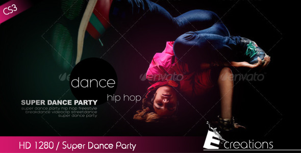 After Effects Project - VideoHive Super Dance Party 2506646