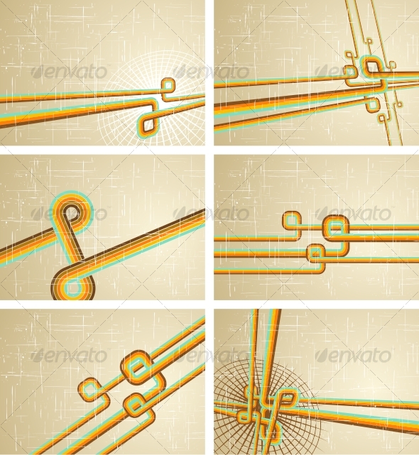 GraphicRiver Collection of retro grunge backgrounds 92438 GraphicRiver Collection of retro grunge backgrounds 92438