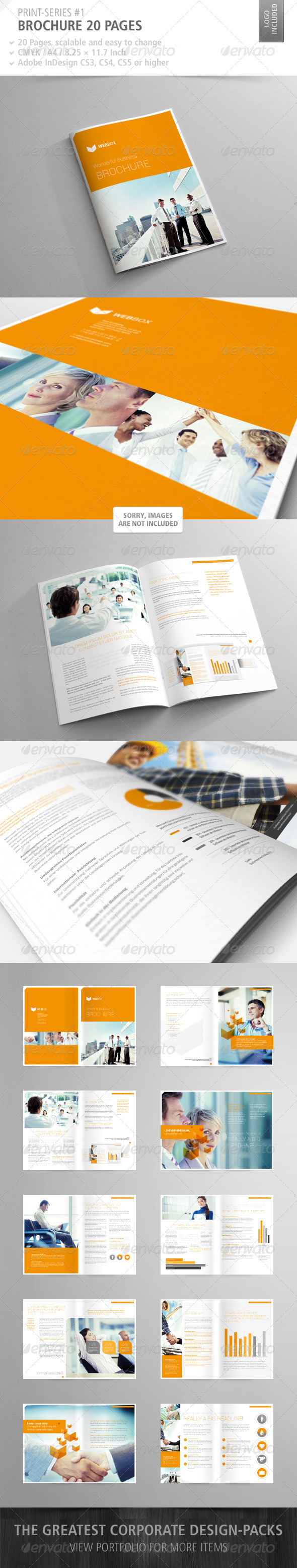 GraphicRiver Brochure 20 Pages Print-Series #1 2393281 GraphicRiver Brochure 20 Pages Print-Series #1 2393281