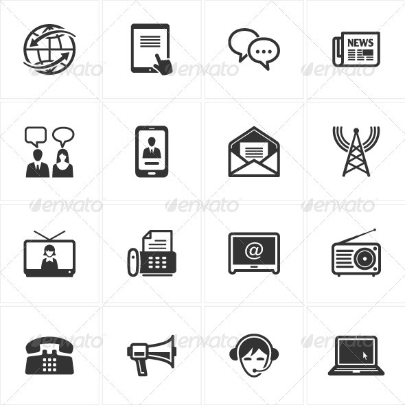GraphicRiver Communication Icons-Set 2 2535218 GraphicRiver Communication Icons-Set 2 2535218