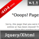 Fancy Jquery 404 Error Popup Fancy Jquery 404 Error Popup - ThemeForest Item for Sale