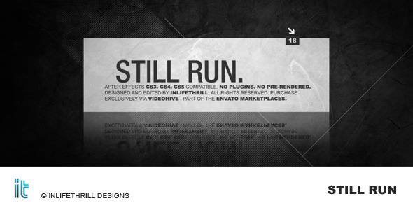 After Effects Project - VideoHive Still Run 286304 After Effects Project - VideoHive Still Run 286304