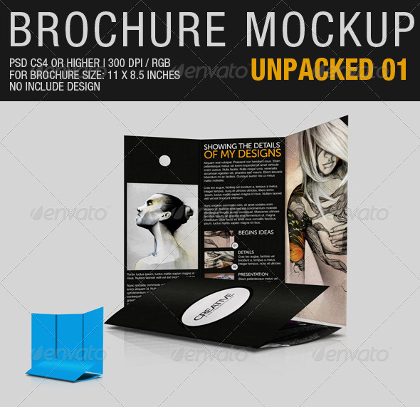 GraphicRiver Brochure Mockup Unpacked 01 2564162 GraphicRiver Brochure Mockup Unpacked 01 2564162