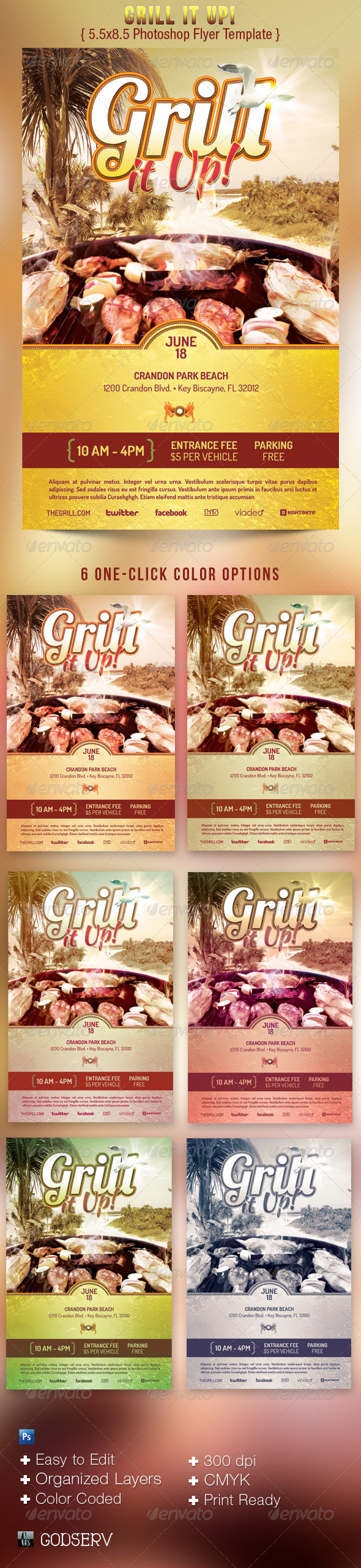 GraphicRiver Grill It Up Flyer Template 2455419 GraphicRiver Grill It Up Flyer Template 2455419