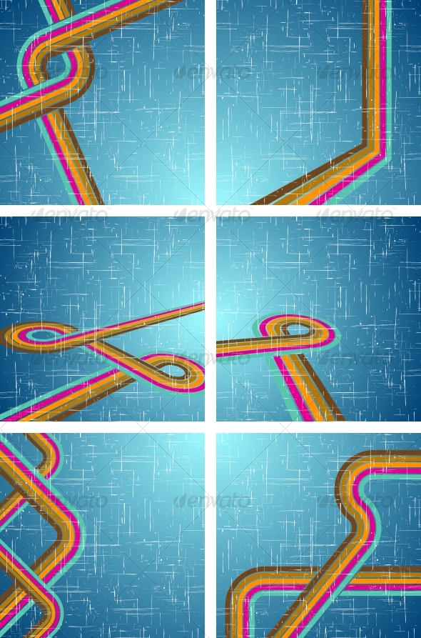 GraphicRiver Collection of retro grunge backgrounds 94266 GraphicRiver Collection of retro grunge backgrounds 94266