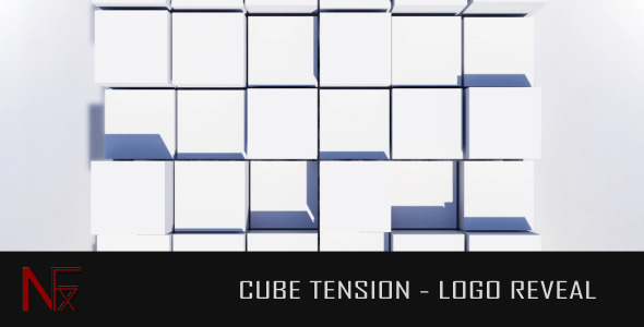 VideoHive Cube Tension Logo Reveal 2597546 VideoHive Cube Tension Logo Reveal 2597546