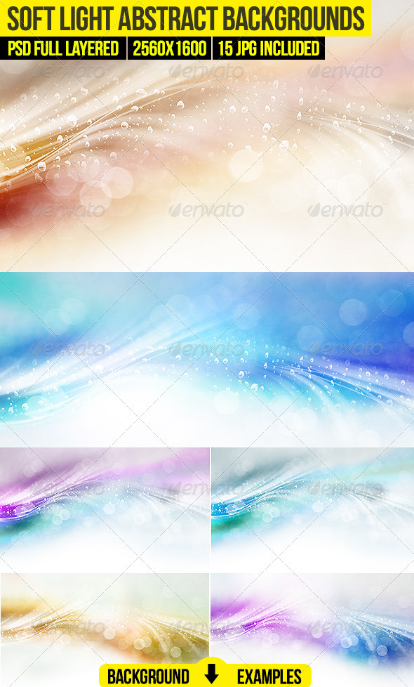 GraphicRiver Soft Light Abstract Background 2608173 GraphicRiver Soft Light Abstract Background 2608173