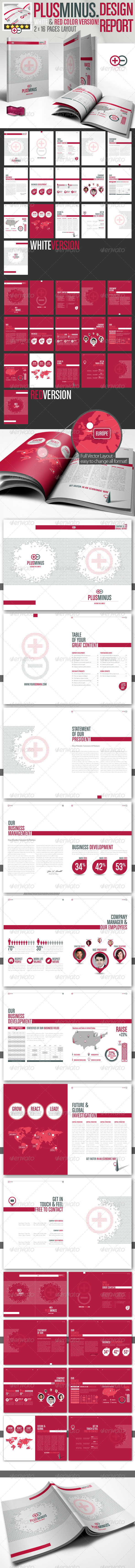 GraphicRiver Corporate Brochure PLUSMINUS A4 2 Color Version 2615723 GraphicRiver Corporate Brochure PLUSMINUS A4 2 Color Version 2615723