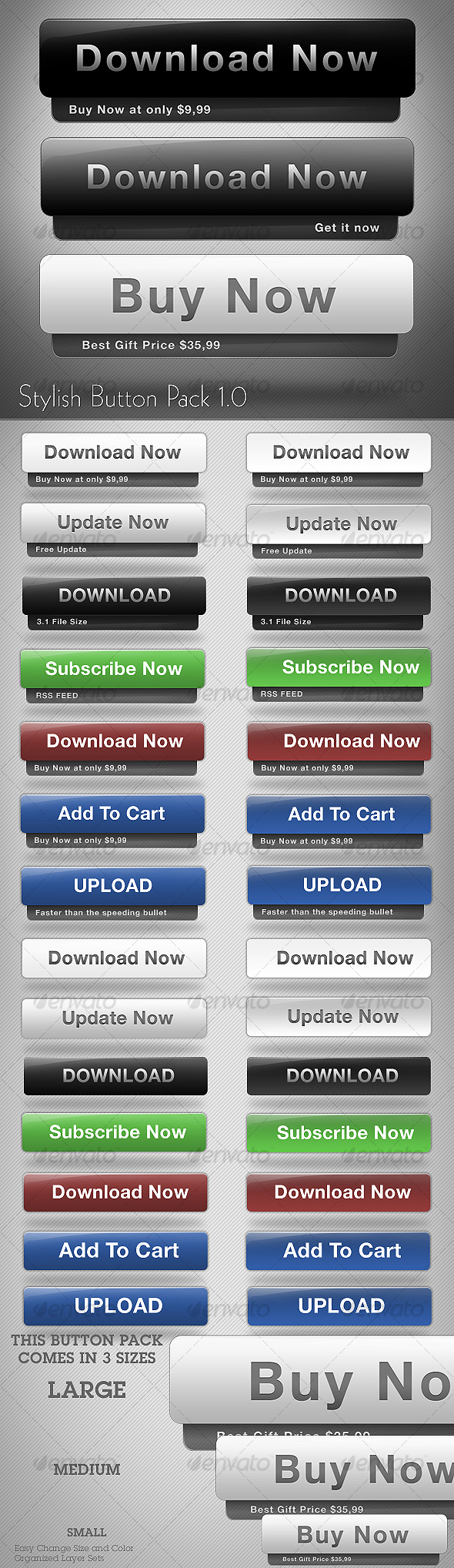 GraphicRiver Stylish Button Pack 1.0 82017 GraphicRiver Stylish Button Pack 1.0 82017