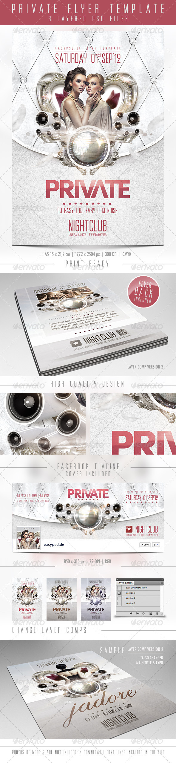 GraphicRiver Private Flyer Template 2633933 GraphicRiver Private Flyer Template 2633933