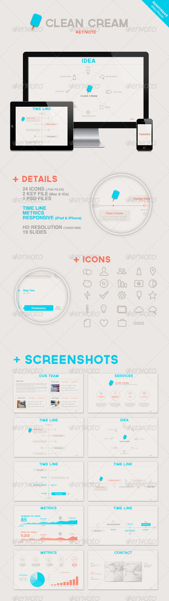 GraphicRiver Clean Cream Presentation 2376277 GraphicRiver Clean Cream Presentation 2376277