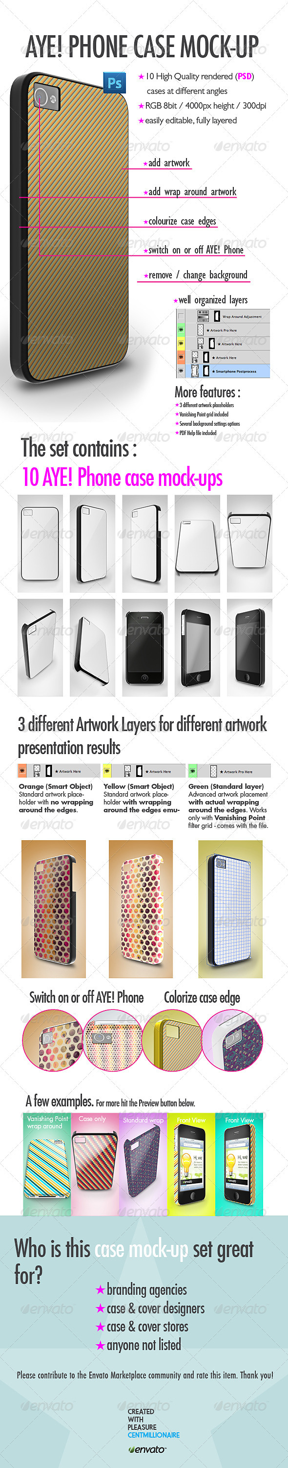 GraphicRiver AYE Phone Case Mock-Up 2677951 GraphicRiver AYE Phone Case Mock-Up 2677951