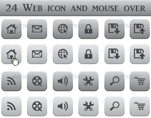 GraphicRiver Web Button 97118 GraphicRiver Web Button 97118