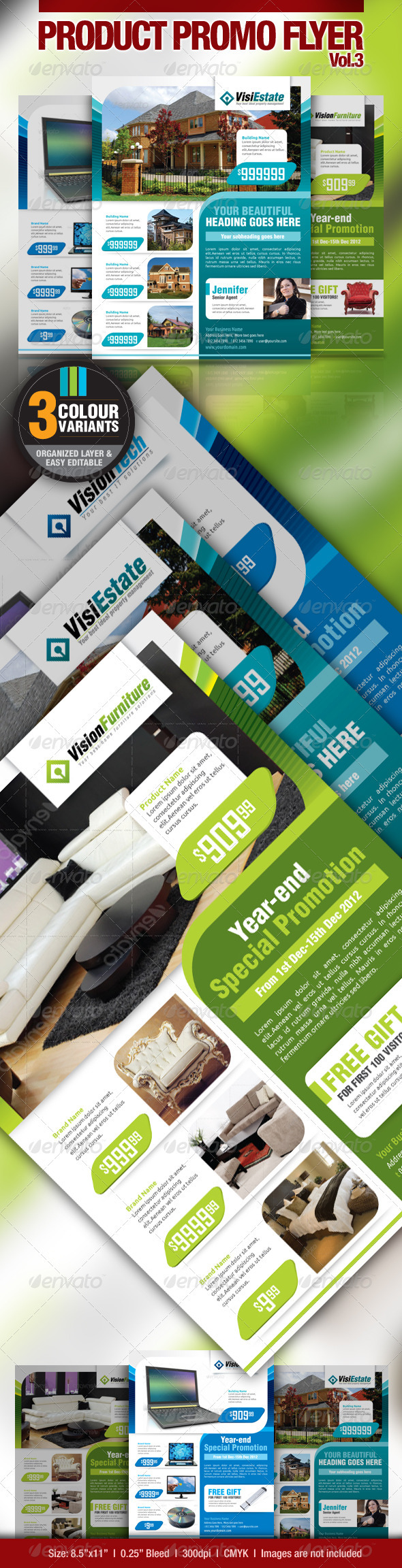 GraphicRiver Multi-Purpose Product Promotion Flyer Vol.3 2603178 GraphicRiver Multi-Purpose Product Promotion Flyer Vol.3 2603178