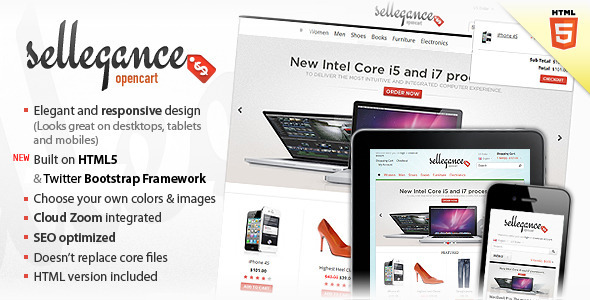 ThemeForest Sellegance Responsive and Clean OpenCart Theme 1285060 ThemeForest Sellegance Responsive and Clean OpenCart Theme 1285060