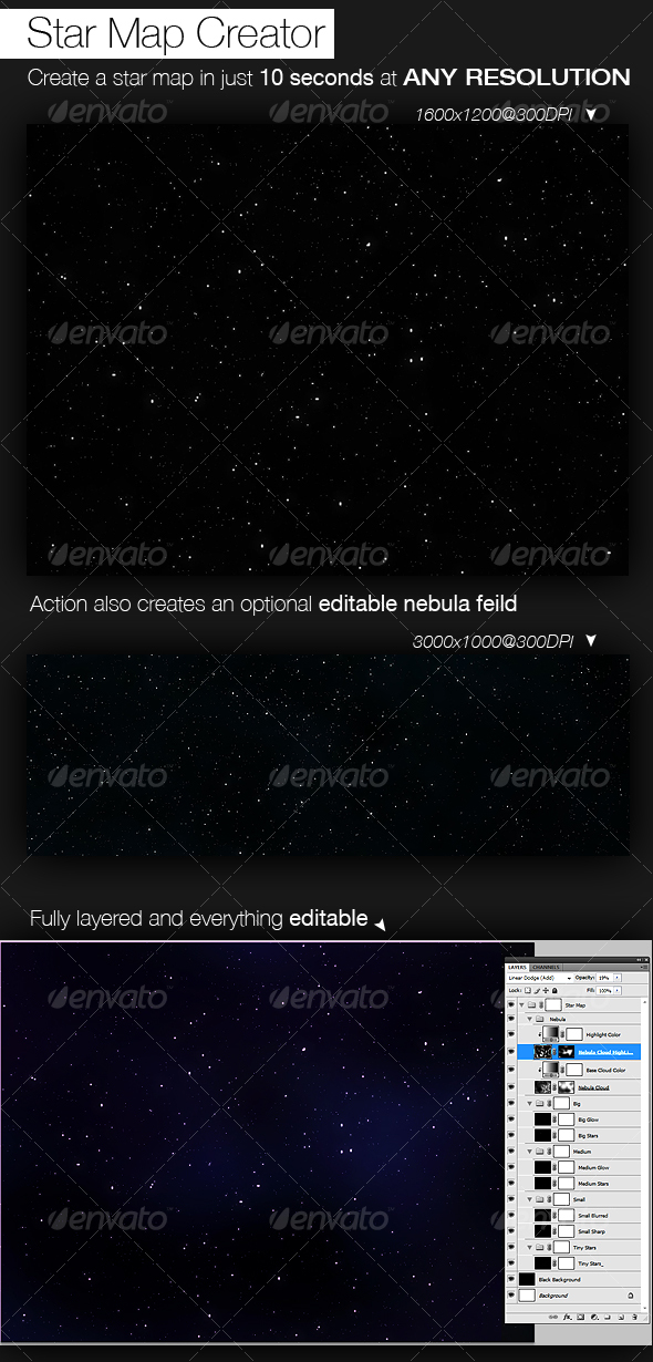 GraphicRiver Star Map Creator 98235 GraphicRiver Star Map Creator 98235
