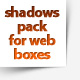 Shadows Pack for Web Boxes! Shadows Pack for Web Boxes! - GraphicRiver Item for Sale