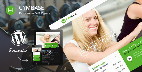 GymBase: Tema Especial para Site de Academias, Escolas, Clubes