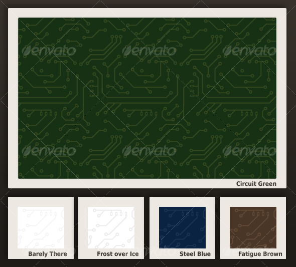 GraphicRiver Seamless Circuit Board Pattern in 5 colors 99999 GraphicRiver Seamless Circuit Board Pattern in 5 colors 99999