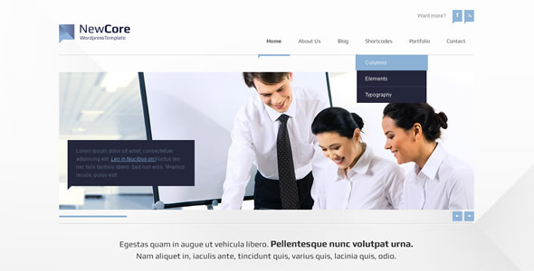 ThemeForest Site Template NewCore Site Templates Creative Portfolio 2773319 ThemeForest Site Template NewCore Site Templates Creative Portfolio 2773319
