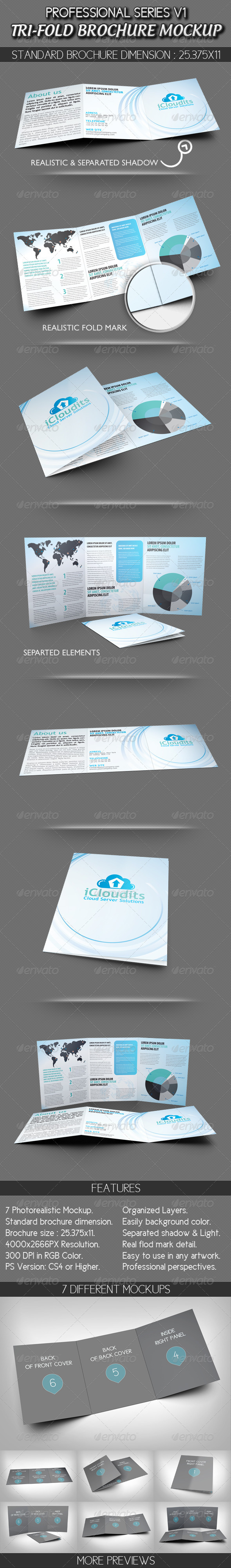 GraphicRiver Professional Tri-fold Brochure Mockup V1 2773495 GraphicRiver Professional Tri-fold Brochure Mockup V1 2773495