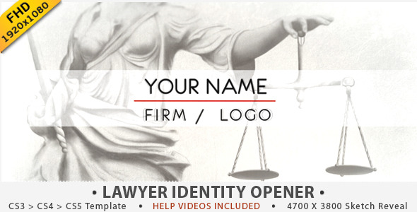 VideoHive Justice Lawyer Identity Opener 2767000 VideoHive Justice Lawyer Identity Opener 2767000