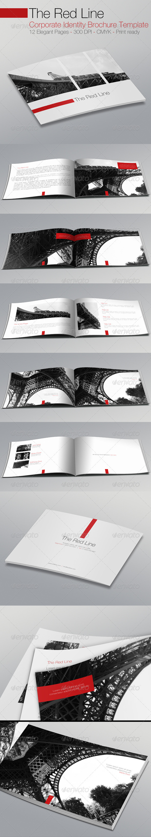 GraphicRiver The Red Line Brochure Corporate Identity Template 2791134 GraphicRiver The Red Line Brochure Corporate Identity Template 2791134