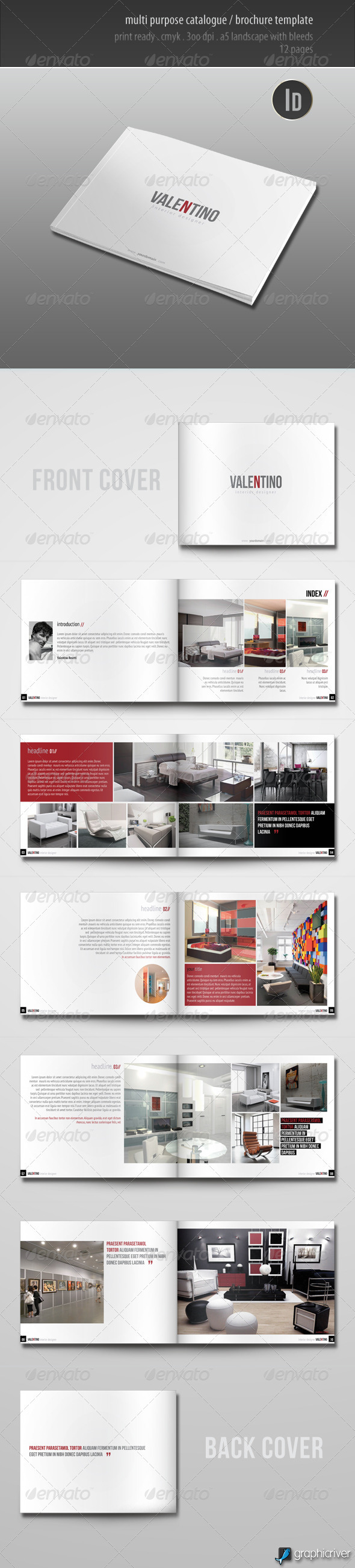 GraphicRiver Multi Purpose Catalogue Brochure Template 2793099 GraphicRiver Multi Purpose Catalogue Brochure Template 2793099