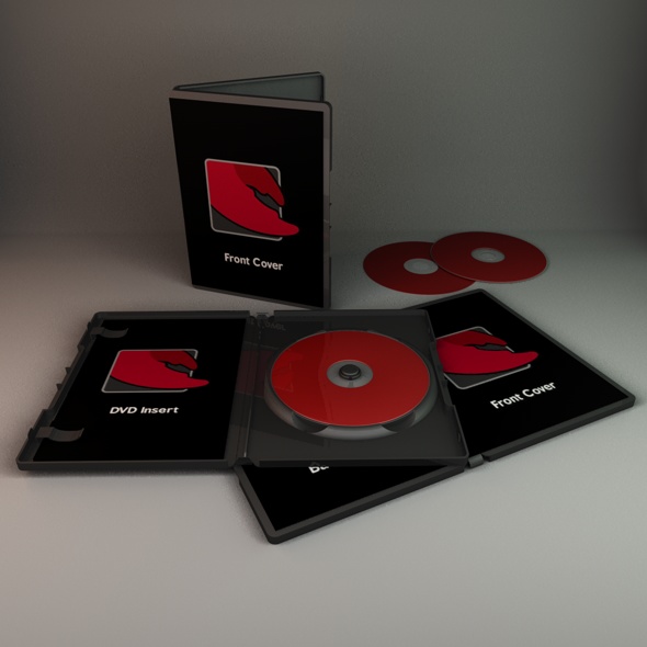 3DOcean DVD Case 101299 3DOcean DVD Case 101299
