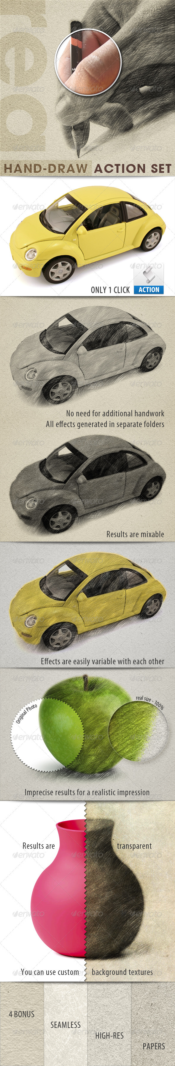 GraphicRiver Realistic Hand Draw Generator Action Set 2813553 GraphicRiver Realistic Hand Draw Generator Action Set 2813553